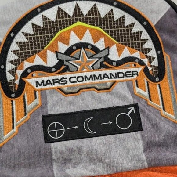 NWT Sprayground Mission to Mars! Buzz Aldrin's Shark Patches Backpack - Picture 7 of 8